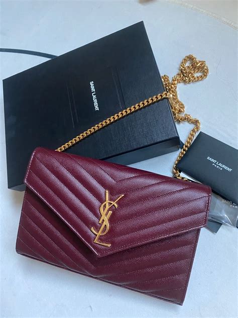 ysl wallet on chain length|ysl cassandra wallet on chain.